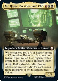 Mr. House, President and CEO (Extended Art) (421) [Universes Beyond: Fallout]