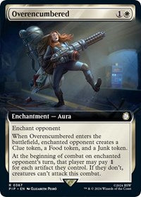 Overencumbered (Extended Art) (367) [Universes Beyond: Fallout]