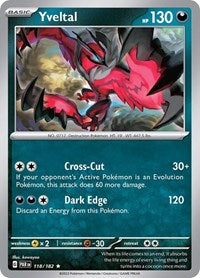 Yveltal - 118/182 (118/182) [SV04: Paradox Rift]