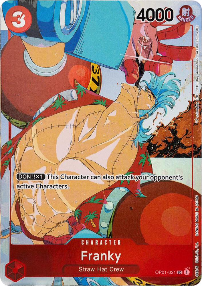 Franky (Gift Collection 2023) (OP01-021) [One Piece Promotion Cards]
