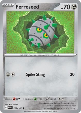 Ferroseed 127/182  SV04 Paradox Rift - Common
