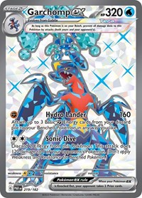 Garchomp ex - 219/182 (219/182) [SV04: Paradox Rift]