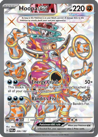 Hoopa ex 226/182  - Holofoil SV04 Paradox Rift - Ultra Rare