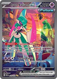 Iron Valiant ex - 249/182 (249/182) [SV04: Paradox Rift]