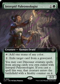 Intrepid Paleontologist (Extended Art) (381) [The Lost Caverns of Ixalan]
