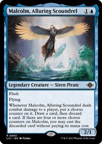 Malcolm, Alluring Scoundrel (63) [The Lost Caverns of Ixalan]