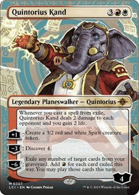 Quintorius Kand (0307) (Borderless) (307) [The Lost Caverns of Ixalan]