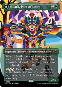 Huatli, Poet of Unity (Borderless) (339) [The Lost Caverns of Ixalan]