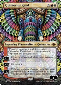 Quintorius Kand (0352) (Borderless) (352) [The Lost Caverns of Ixalan]