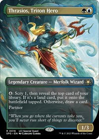 Thrasios, Triton Hero (Borderless) (16) [Special Guests]