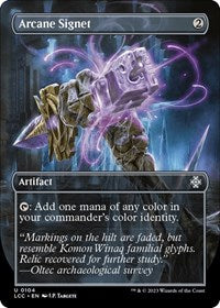 Arcane Signet (Borderless) (104) [Commander: The Lost Caverns of Ixalan]
