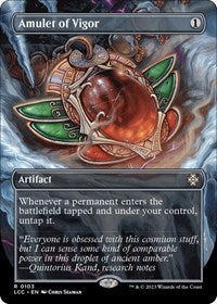 Amulet of Vigor (Borderless) (103) [Commander: The Lost Caverns of Ixalan]
