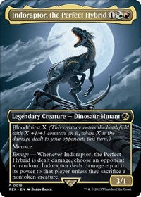 Indoraptor, the Perfect Hybrid (Borderless) (15) [Universes Beyond: Jurassic World Collection]