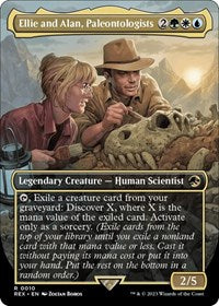 Ellie and Alan, Paleontologists (Borderless) (10) [Universes Beyond: Jurassic World Collection]