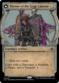 Throne of the Grim Captain (Showcase) (313) [The Lost Caverns of Ixalan]