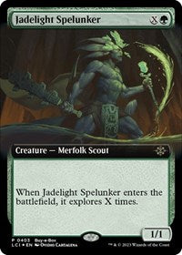 Jadelight Spelunker (Extended Art) (403) [Buy-A-Box Promos]