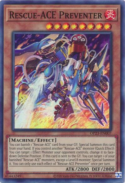 Rescue-ACE Preventer (OP23-EN007) [OTS Tournament Pack 23]