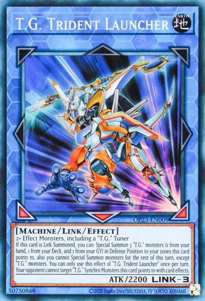 T.G. Trident Launcher (OP23-EN009) [OTS Tournament Pack 23]