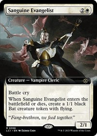 Sanguine Evangelist (Extended Art) (356) [The Lost Caverns of Ixalan]