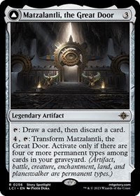 Matzalantli, the Great Door (256) [The Lost Caverns of Ixalan]