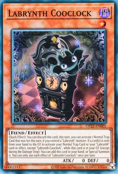 Labrynth Cooclock (OP23-EN005) [OTS Tournament Pack 23]