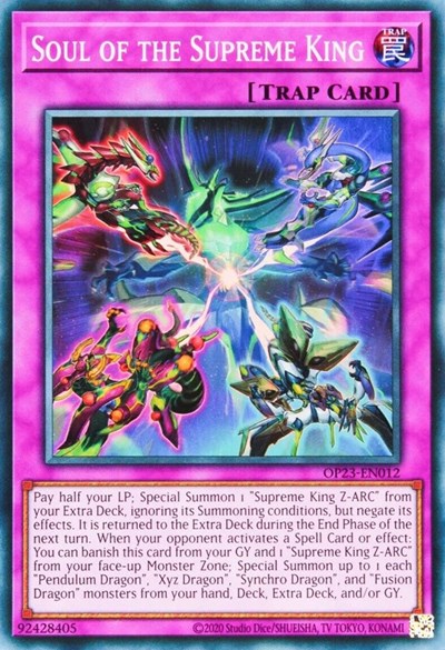 Soul of the Supreme King (OP23-EN012) [OTS Tournament Pack 23]