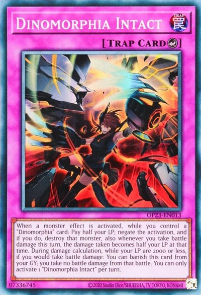 Dinomorphia Intact (OP23-EN013) [OTS Tournament Pack 23]