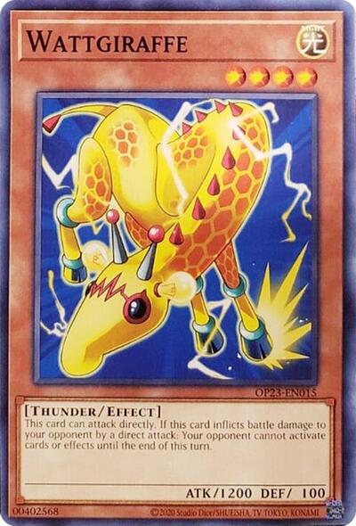 Wattgiraffe (OP23-EN015) [OTS Tournament Pack 23]