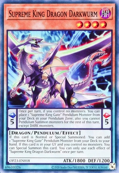 Supreme King Dragon Darkwurm (OP23-EN018) [OTS Tournament Pack 23]