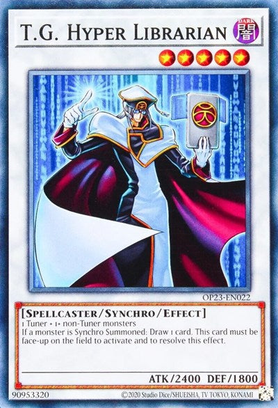 T.G. Hyper Librarian (OP23-EN022) [OTS Tournament Pack 23]