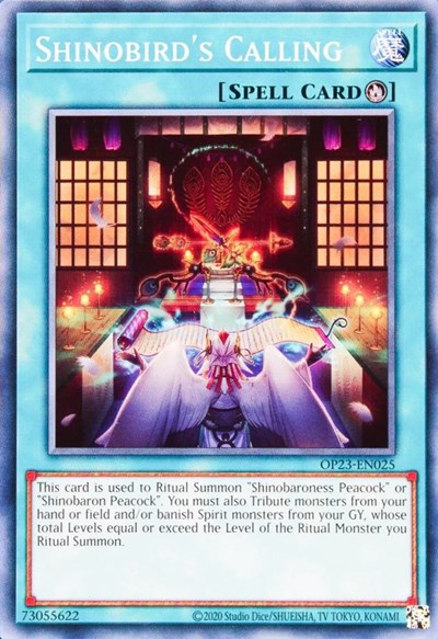 Shinobird's Calling (OP23-EN025) [OTS Tournament Pack 23]