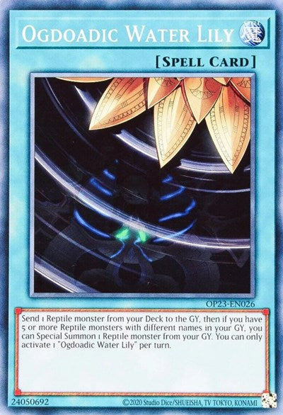 Ogdoadic Water Lily (OP23-EN026) [OTS Tournament Pack 23]