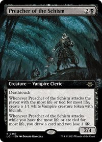 Preacher of the Schism (Extended Art) (367) [The Lost Caverns of Ixalan]