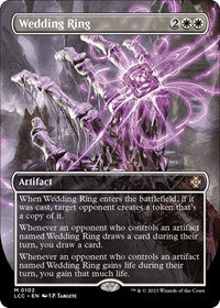 Wedding Ring (Borderless) (102) [Commander: The Lost Caverns of Ixalan]
