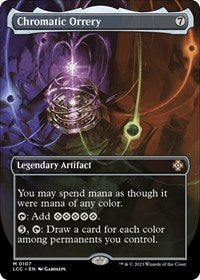 Chromatic Orrery (Borderless) (107) [Commander: The Lost Caverns of Ixalan]