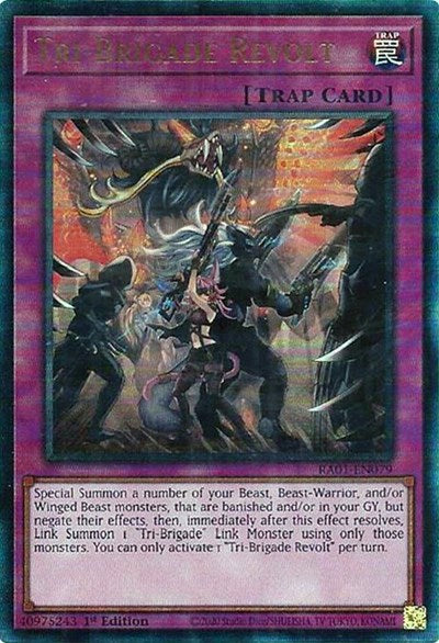 Tri-Brigade Revolt (PUR) (RA01-EN079) [25th Anniversary Rarity Collection]