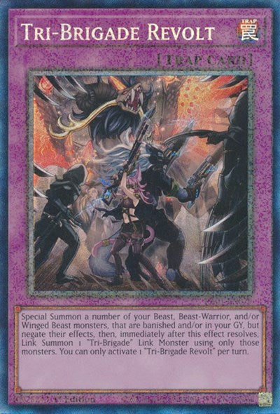 Tri-Brigade Revolt (PCR) (RA01-EN079) [25th Anniversary Rarity Collection]