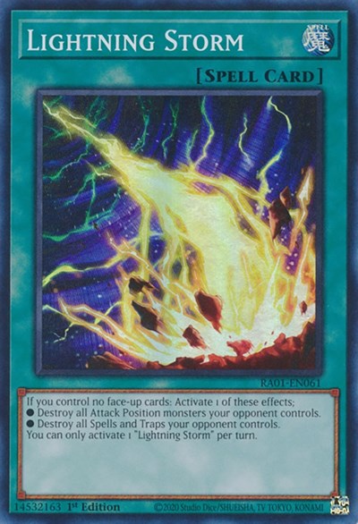 Lightning Storm (RA01-EN061) [25th Anniversary Rarity Collection]