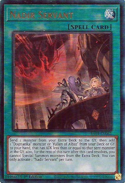 Nadir Servant (PUR) (RA01-EN062) [25th Anniversary Rarity Collection]