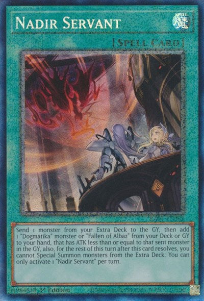 Nadir Servant (PCR) (RA01-EN062) [25th Anniversary Rarity Collection]