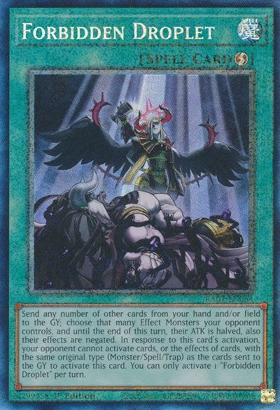 Forbidden Droplet (PCR) (RA01-EN064) [25th Anniversary Rarity Collection]