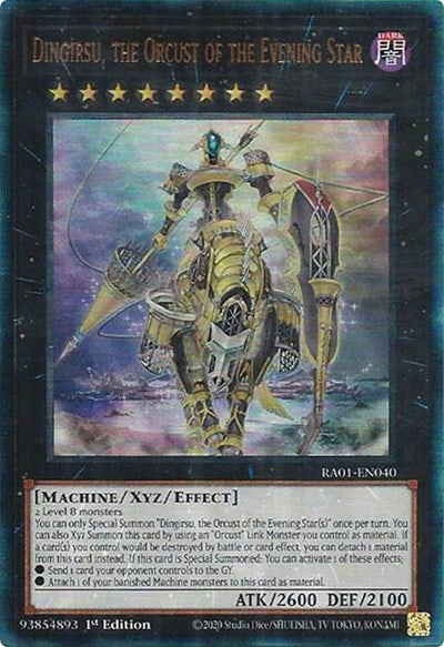 Dingirsu, the Orcust of the Evening Star (PUR) (RA01-EN040) [25th Anniversary Rarity Collection]