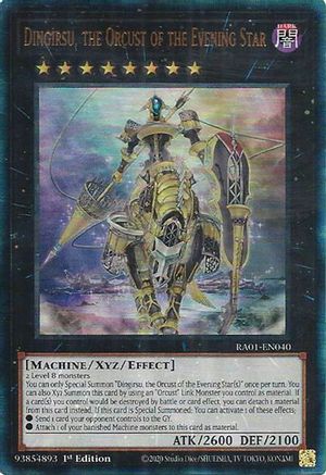 Dingirsu, the Orcust of the Evening Star (PUR) (RA01-EN040) - 25th Anniversary Rarity Collection 1st Edition