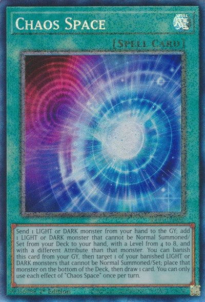 Chaos Space (PCR) (RA01-EN065) [25th Anniversary Rarity Collection]