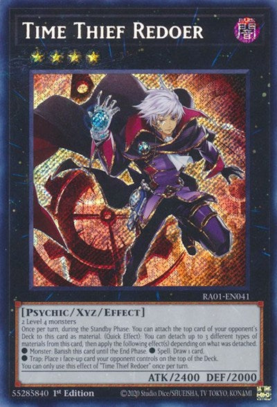 Time Thief Redoer (Secret Rare) (RA01-EN041) [25th Anniversary Rarity Collection]