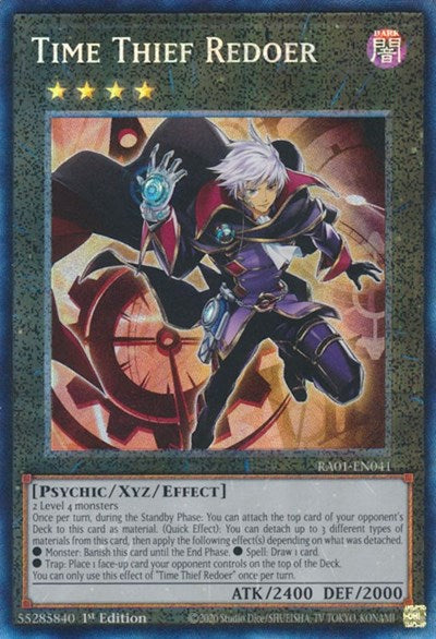 Time Thief Redoer (PCR) (RA01-EN041) [25th Anniversary Rarity Collection]