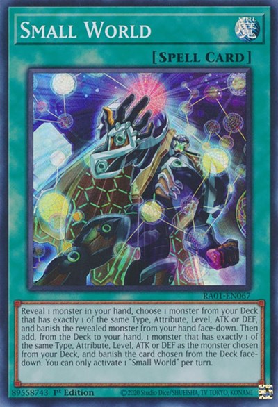 Small World (RA01-EN067) [25th Anniversary Rarity Collection]