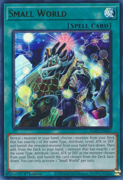 Small World (UR) (RA01-EN067) [25th Anniversary Rarity Collection]