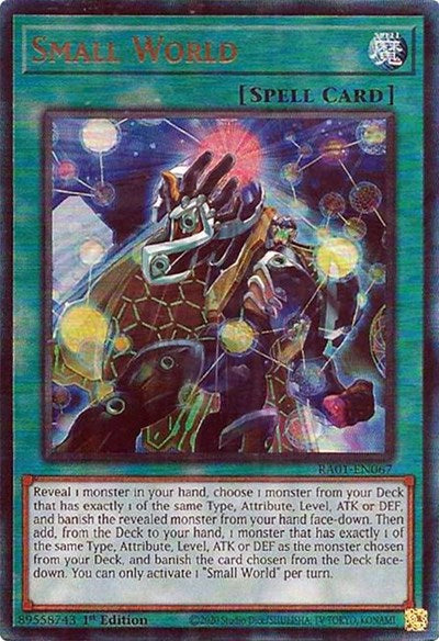 Small World (PUR) (RA01-EN067) [25th Anniversary Rarity Collection]