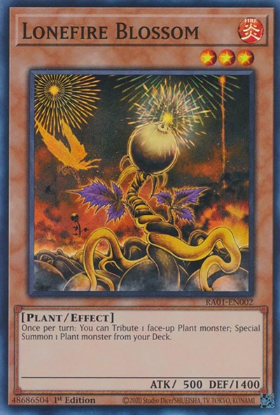 Lonefire Blossom (RA01-EN002) [25th Anniversary Rarity Collection]